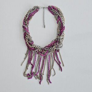 GORGEOUS MULTI CHAIN LINK NECKLACE!